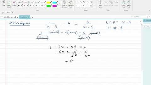 MAT1033C - 4.5 Solving Rational Equations & Literal Equations