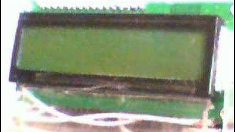 Atmega16 and LCD interfacing