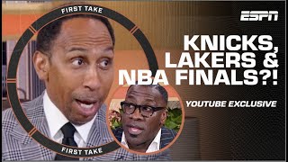 Stephen A. DOESN’T SEE the Knicks as contenders + Clippers headed WHERE?! | First Take YT Exclusive