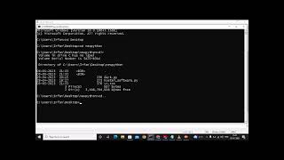 Familiarizing with Command Prompt for developing FullStack application screenshot 5