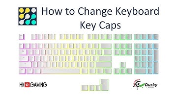 How To Replace the Keycaps on Ducky One 2 Full Keyboard