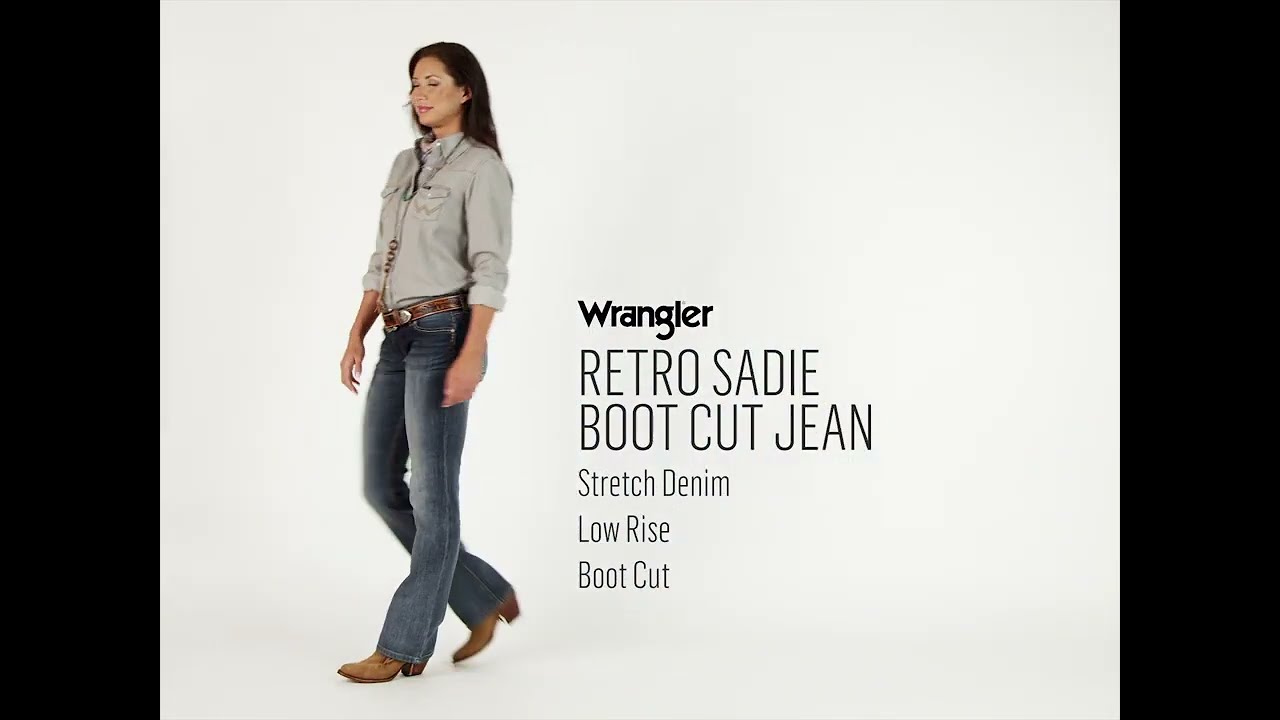 Wrangler Retro Sadie Bluestone 07MWZGS Jeans