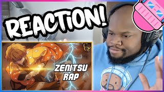 ZENITSU RAP REACTION! ft. Chi-Chi (Demon Slayer) - Connor Quest!