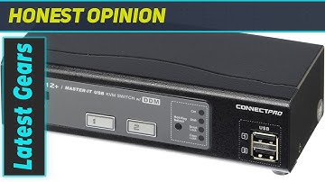 ConnectPRO UR-12+KIT: The Ultimate USB VGA KVM Switch!