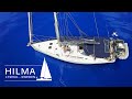 Through the doldrum, with shark and dolphins, in Tuvalu. Ep 42 Hilma Sailing