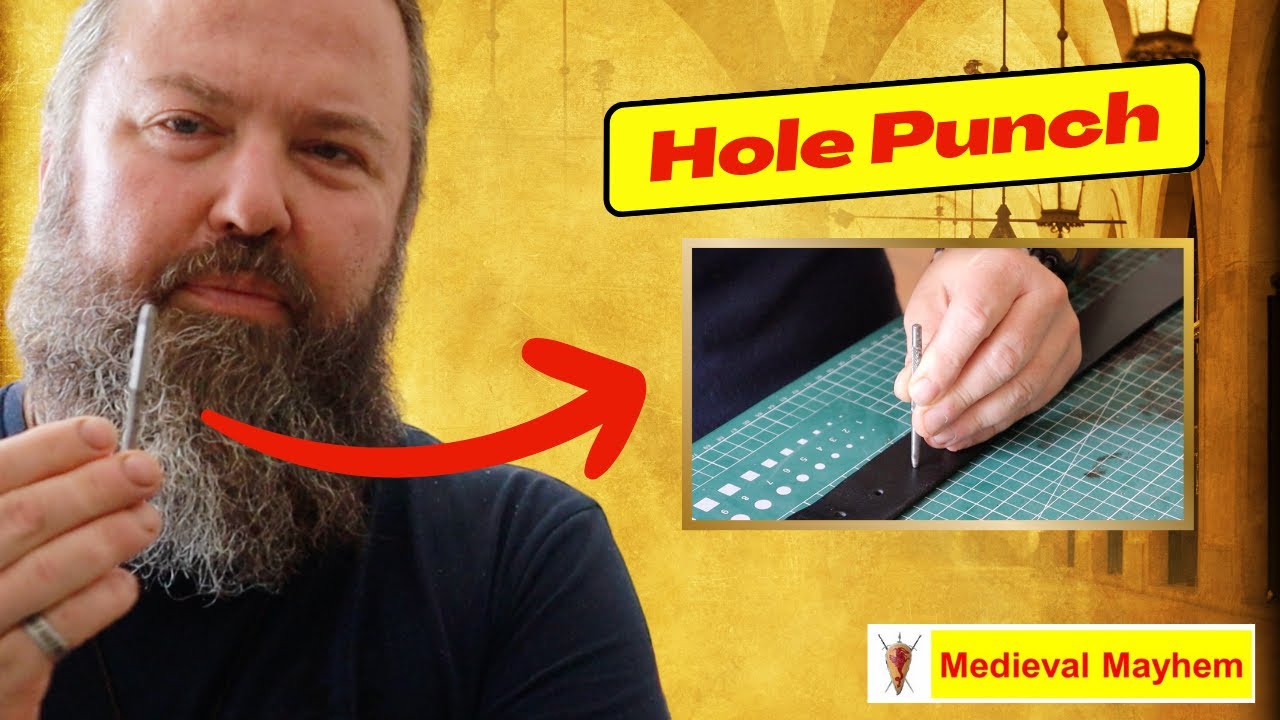 3 Ways to Punch a Hole in a Leather Belt - ManMadeDIY
