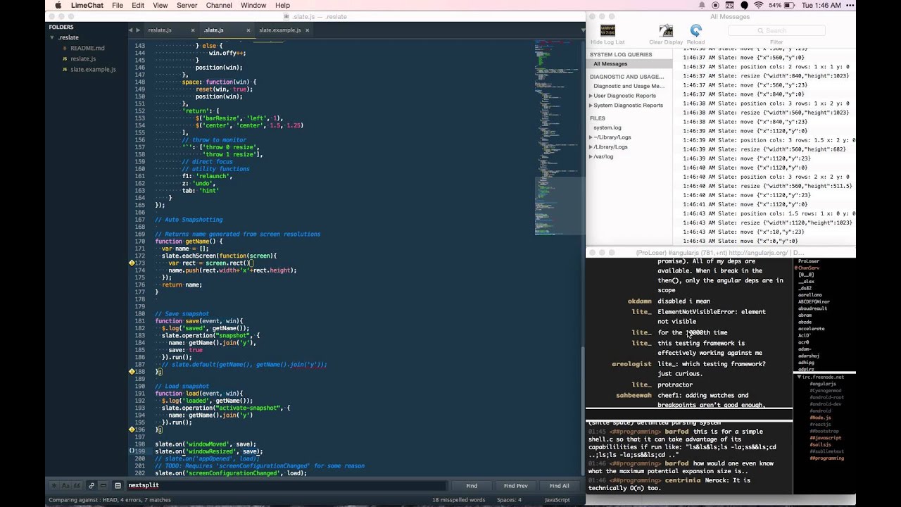 Slte Configuration Slate OSX Configuration Demo - YouTube