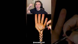 Surprising Trippy Hand Illusion Art