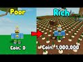 I Went From Noob To Master In Sky Block Roblox! Became Rich Player