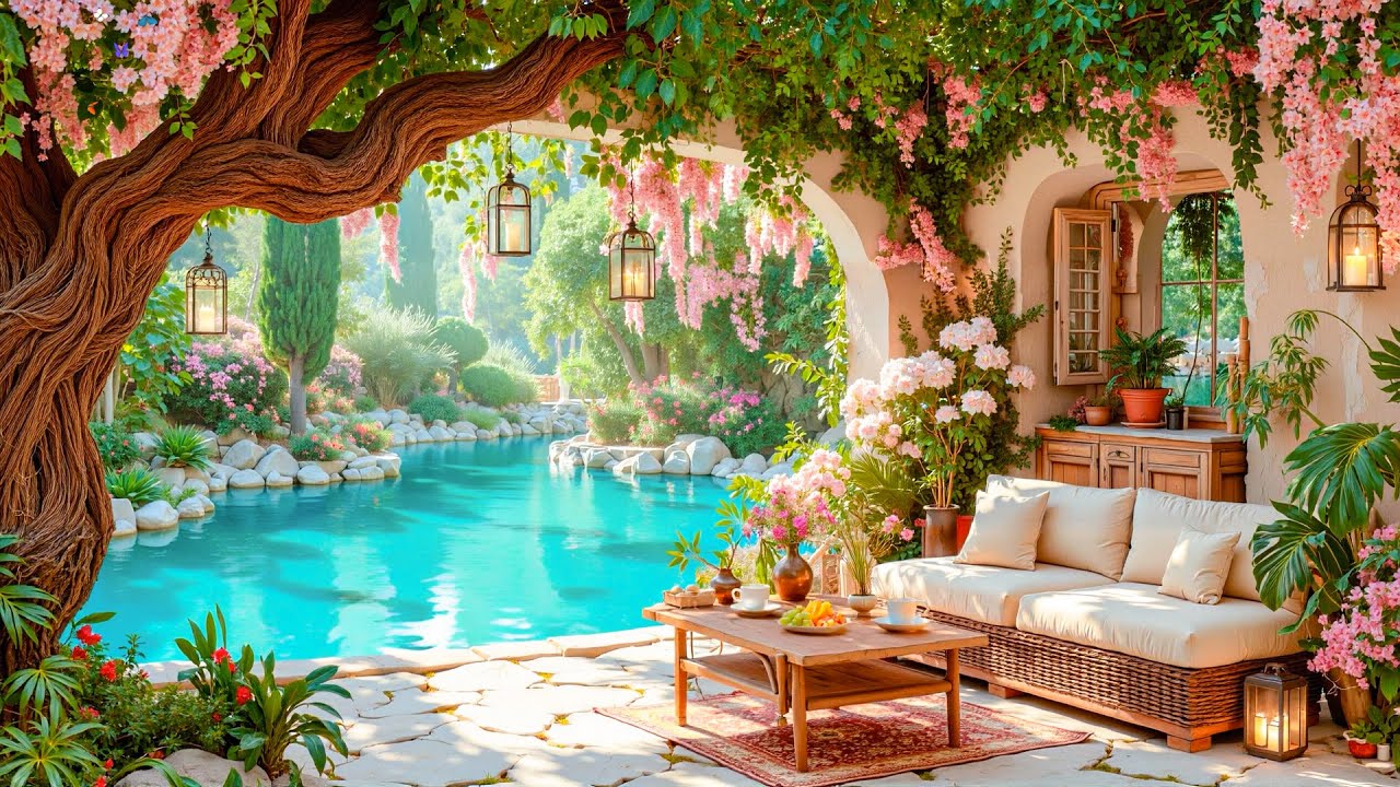 Spring Jazz Music for Relaxing - Soothing Jazz Piano & Birds Sound to Calm Your Mind