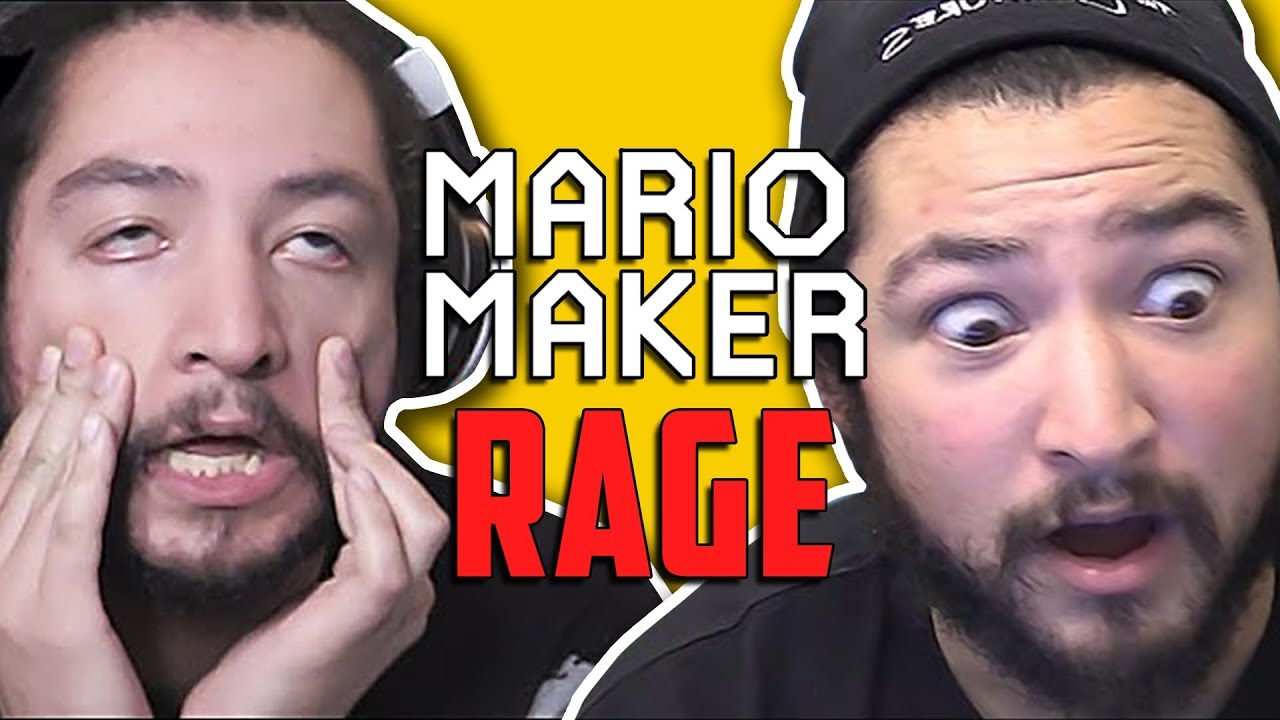 UberHaxorNova Mario Maker RAGE Compilation & Funny Moments
