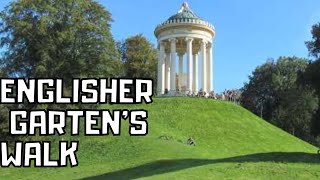 Englischer garten before spring season