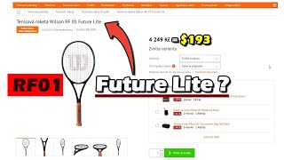 🎾 Ultra-lightweight Wilson RF01 Future Lite Tennis Racquet Reveal! #wilson #rf01 #tennisracquet