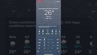 Ios Weather Animation Blizzard