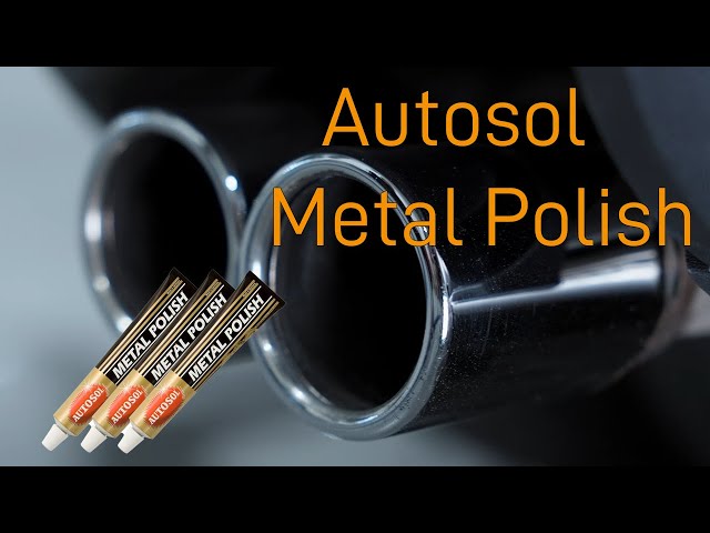 Autosol 75ml Metal Polish Black