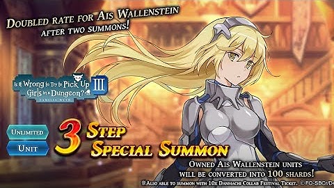 Alchemist Code x DanMachi Collaboration Part2 - Summons for Ais  ~ I