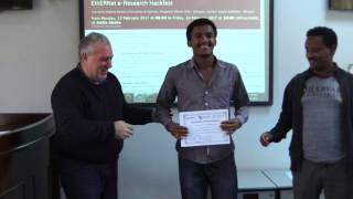 EthERNet e-Research Hackfest - Certificate award and closing