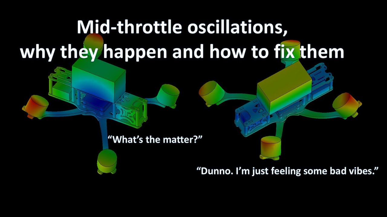 Mid throttle oscillations? Here's why they can happen to any build and