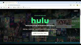 hulu webpage clone