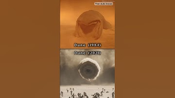 Why Dune 1984 and 2021 are different?