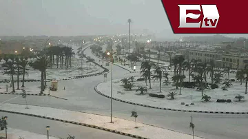 ¿Alguna vez cayó nieve en Egipto?