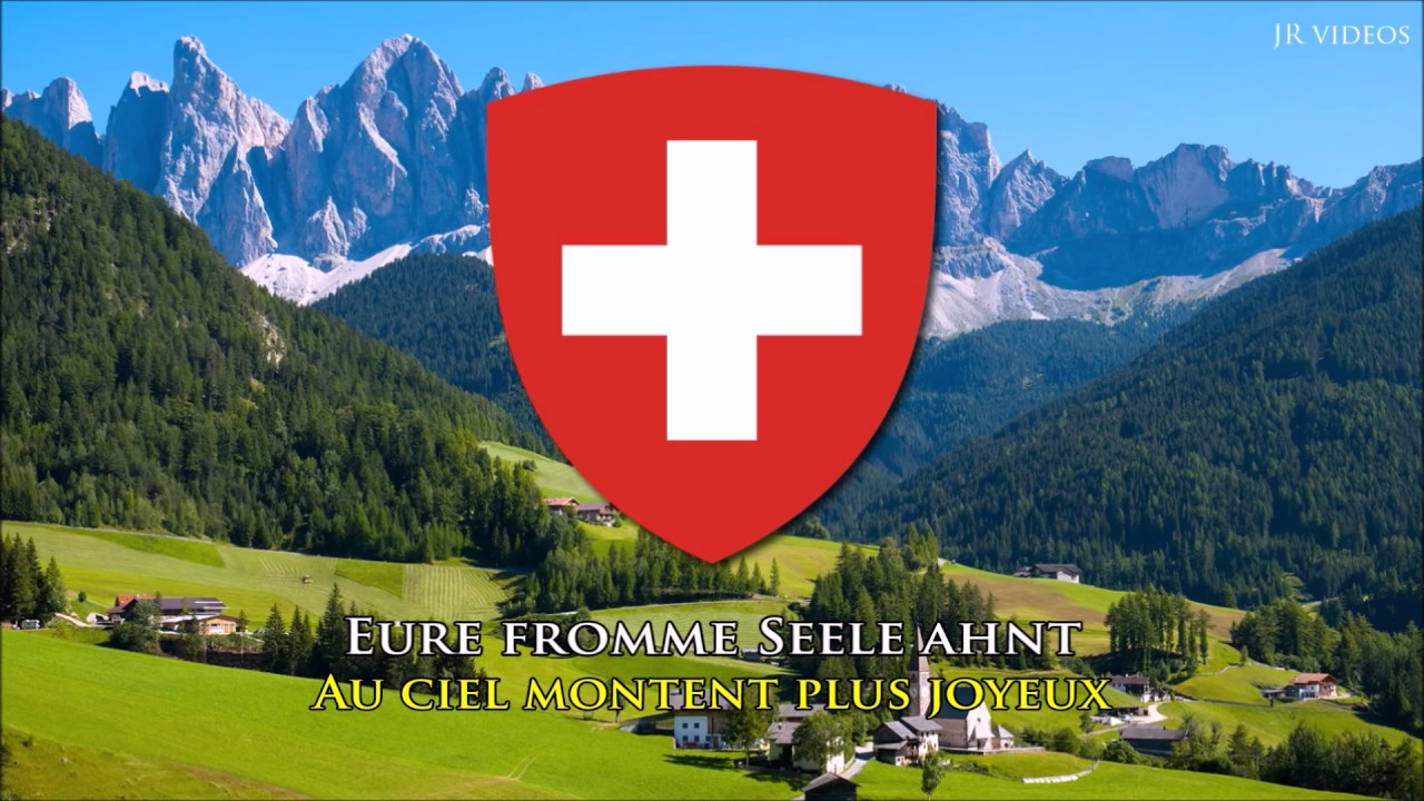 L´hymne national suisse (Français) - Anthem of Switzerland