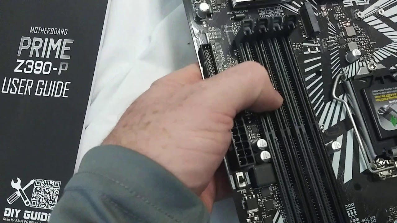 Unboxing Asus Prime Z390-P motherboard for 8th 9th gen intel cpu