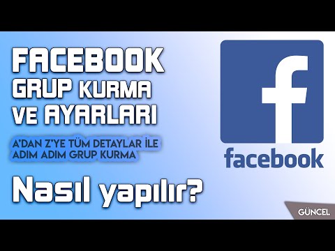 FACEBOOK GRUP KURMA 2021 | Facebook grup açma ve facebook grup ayarları - YENİ