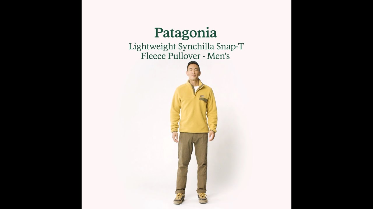 Preview of Patagonia Lightweight Synchilla Snap-T Fleece Pullover - Men's Video