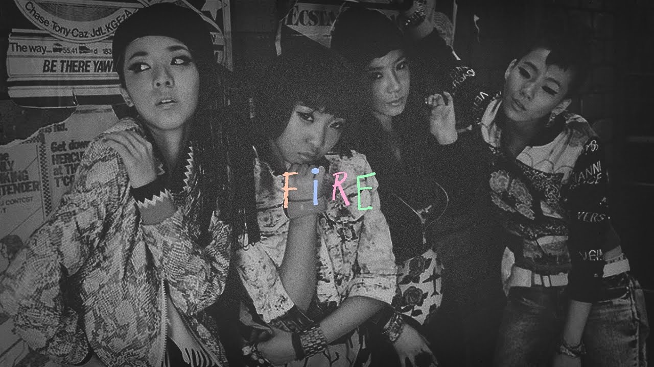 2ne1 - fire (slowed & reverb)