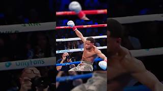 Ryan Garcia DROPPED Devin Haney😳🥊 #boxing #ryangarcia #devinhaney #haneygarcia #knockout