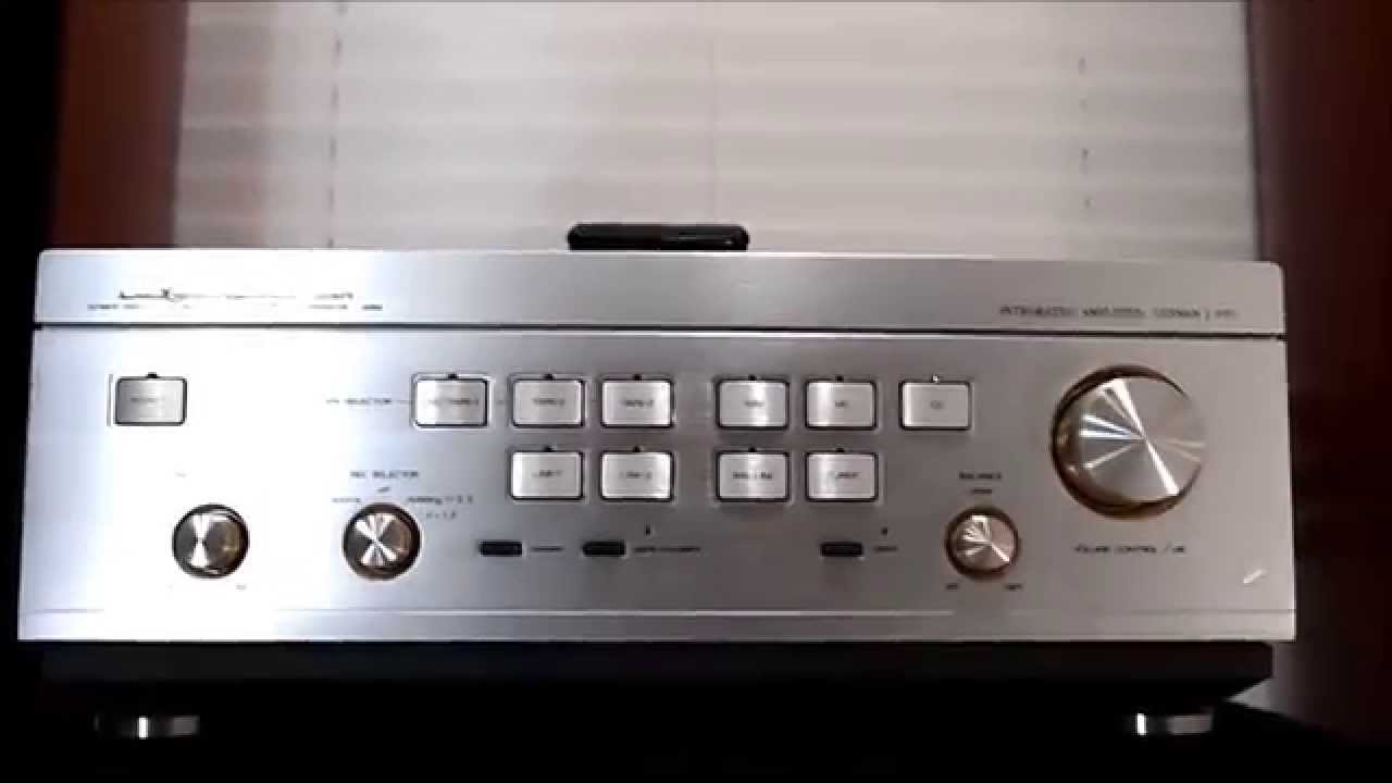 LUXMAN L-570 アンプ ～POP～ - YouTube