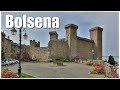 Италия:  Bolsena - озеро и город