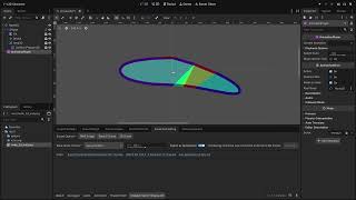 Animating Curves using Scalable Vector Shapes 2D test