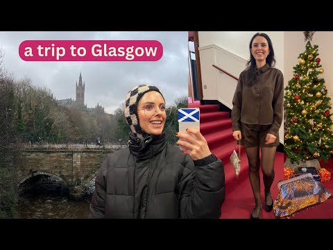 Vlogmas! a trip to Glasgow via London