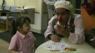 Celebrity Medical clown visits kids at Children's Memorial Hospital in Chicago Profile