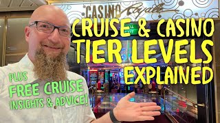 Royal Caribbean & Casino Royale Tier Levels Explained along with FREE CRUISE OFFER insights!