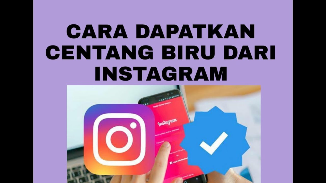 CARA MENDAPATKAN CENTANG BIRU DARI INSTAGRAM #centangbiruinstagram #