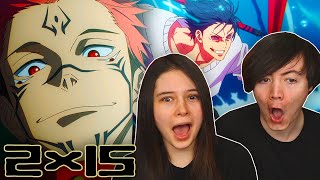WTF NONONONONO 🗿🔥 Jujutsu Kaisen Season 2 Episode 15 REACTION & REVIEW!