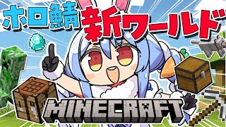 【Minecraft】ホロ鯖に新ワールドきｔらあああああああああああああああああああああああああ！！！！！！！！！ぺこ！【ホロライブ/兎田ぺこら】