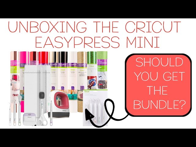 Cricut Joy with Easypress 2 Mini Bundles