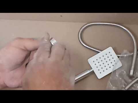 كيفية تركيب مسطرة الدوش وما هى مكونتها