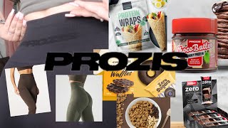 PROZIS HAUL | Protein snacks &amp; gym wear try on x