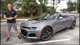 Is the 2021 Chevrolet Camaro ZL1 the BEST new convertible Muscle Car to buy?