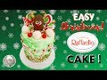 Raffaello Christmas Theme Cake | Easy Cake Decorating | Thalias Cakes