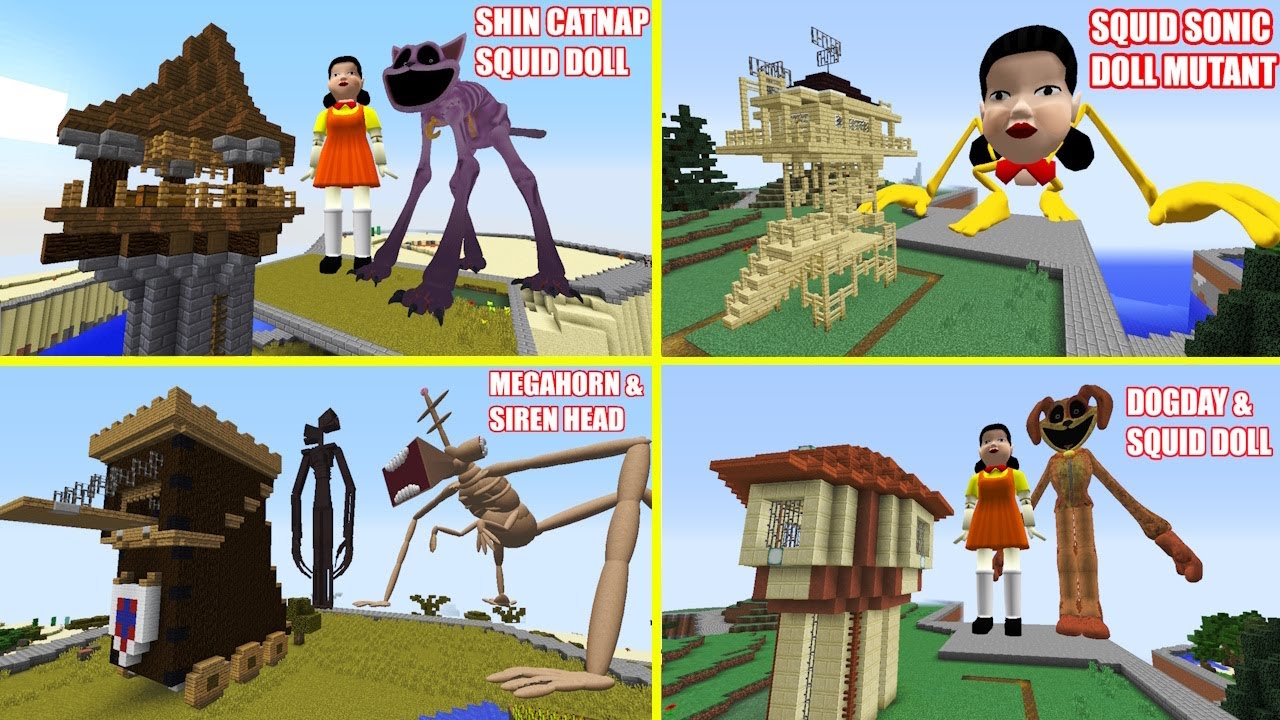 BEST SURVIVAL FROM SHIN COMPILATION Part 4 in Minecraft Gameplay! Coffin Meme!