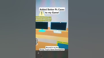 added better cases to my new PC game #devlog #roblox #gamedevlog #myapp #pc #setup