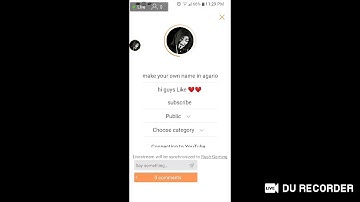 how to make your own name in agario