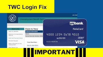 Texas TWC Unemployment How to Fix Account Login Fraud Lock Step by Step Guide