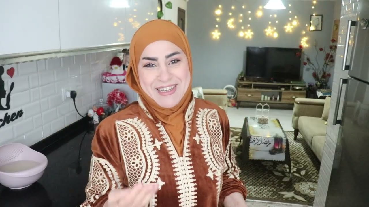 يوم رمضاني سويت فطور تبسي دجاج محلبي بالجوز